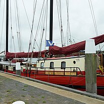 die Mare Mareike im Hafen von Texel