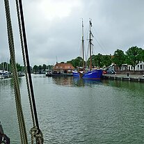 im Hafen von Medemblik