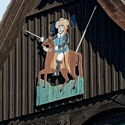 Giebelbild am Reiterhof