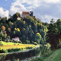 Burg Rabeneck von der Wisent aus