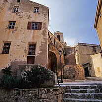 Gassen auf der Zitadelle von Calvi