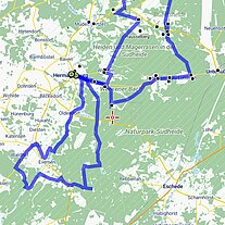 Tourenkarte Südheide