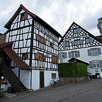Fachwerk in Arbon Stadtmauer
