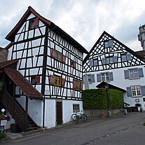 Fachwerk in Arbon Stadtmauer