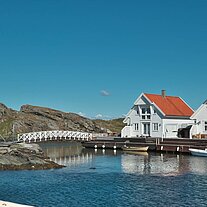 der Hafen von Kvitsoy