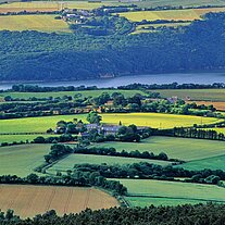 Blick in die Landschaft vom Menez Hom