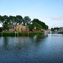 Schloss v. Medemblik und Kanal