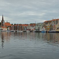 im Hafen von Sønderborg