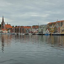 im Hafen von Sønderborg