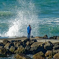 Gaby und die Brandung