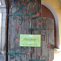 Eingang zu Schloß Rothestein