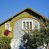 kurioses Häuschen in Hausdorf