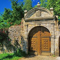Eingangstor Kloster Landévennec