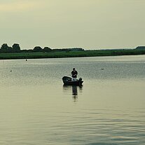 Angler im See