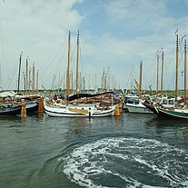 am Pier von Schiermonnikoog