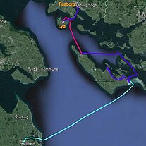 Route Søby, Lyø, Faaborg