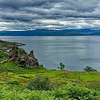 Brochel Castle Ruinen