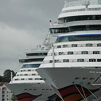 2 AIDA Kreuzfahrtschiffe