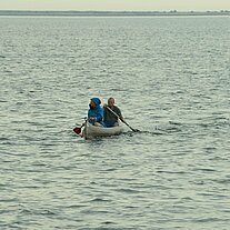 Paddler auf dem Bodden