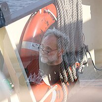 Ich in Doppelbelichtung