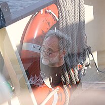 Ich in Doppelbelichtung