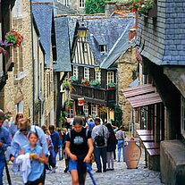 Rue du Jerzual in Dinan