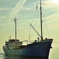 Ein Kutter legt auch an