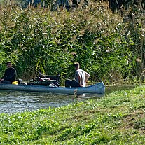 Fischer auf Spreekanal