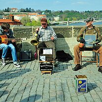 Musikanten auf der Karlsbrücke
