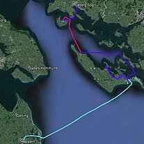 Route Søby, Lyø, Faaborg