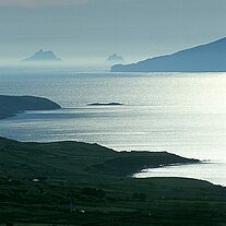 Blick zu den Skelligs
