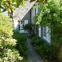 Garten der Maison Jaques Prévert