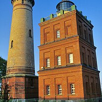 die 2 Leuchttürme von Cap Arcona