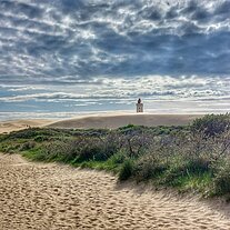 Rubjerg Knude Fyr in den Dünen