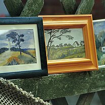 kleine Gemälde von Hiddensee