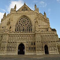 Front der Kathedrale