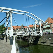 Zugbrücke am Drommedaris