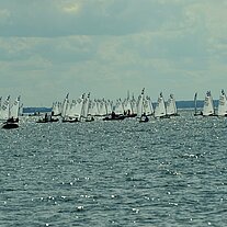 Segelregatta in der Flensburger Förde