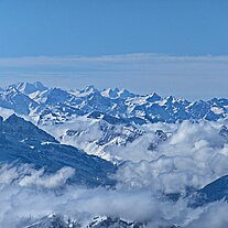 Weitblick Bergketten