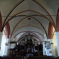 in der Kirche von Wiek