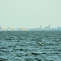 Stralsund in Sicht