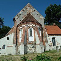 Kirche von Altenkirchen Backsteingotik